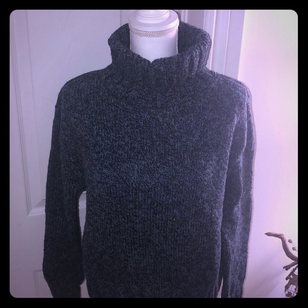 American Knitworks Flecked Turtleneck Sweater